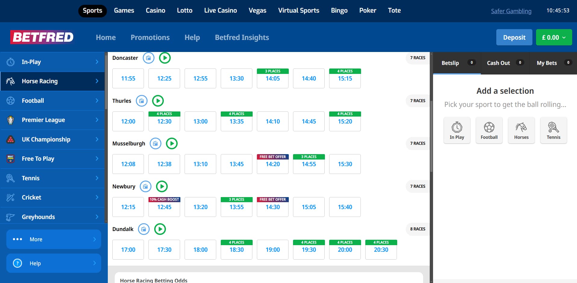 Browse Cheltenham Betting Markets & Place Your Bets